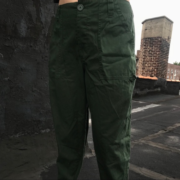 ASOS Green Cargo Pants - Picture 3 of 3